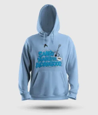 Sangi mangiiiii….. Adangoooo men/unisex hoodie in baby blue color