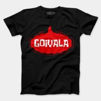 Goiyala men/unisex t-shirt in black color