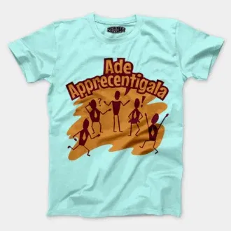 Ade apprecentingala men/unisex t-shirt in mint color