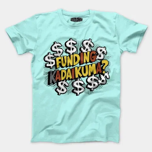 Funding kadaikuma men/unisex t-shirt in mint color