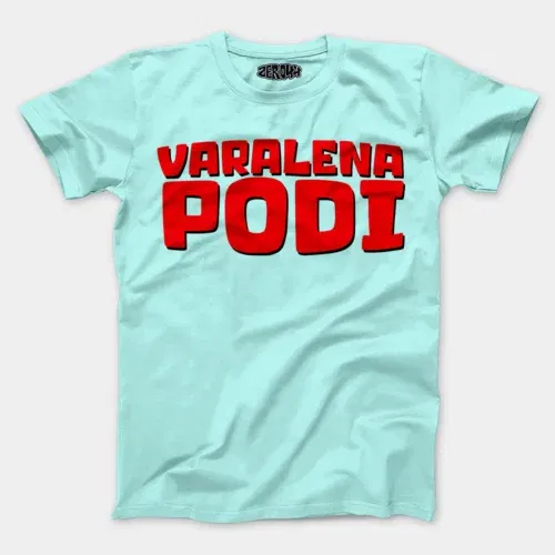 Varalena podi men/unisex t-shirt in mint color