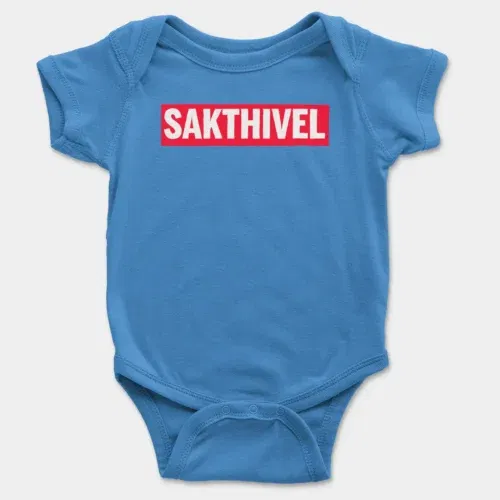 Sakthivel onesie/romper in orchid blue color