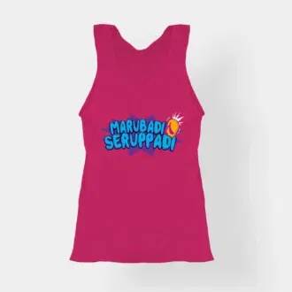 Marubadi seruppadi women's tank top in pink color