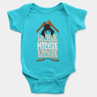 Lochak mochak kochak onesie/romper in skyblue color