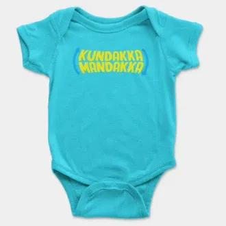 Kundakka mandakka onesie/romper in skyblue color