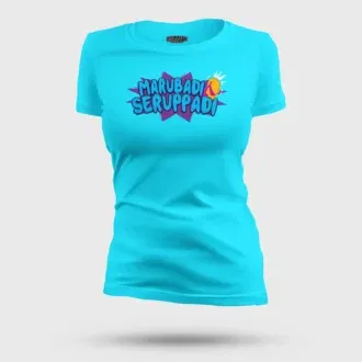 Marubadi seruppadi women's t-shirt in skyblue color