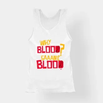 Why blood same blood women's tank top in white color